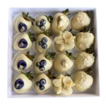 Набор клубники в шоколаде Мраморная удача