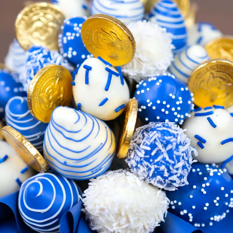 Шляпная коробка Аквамарин